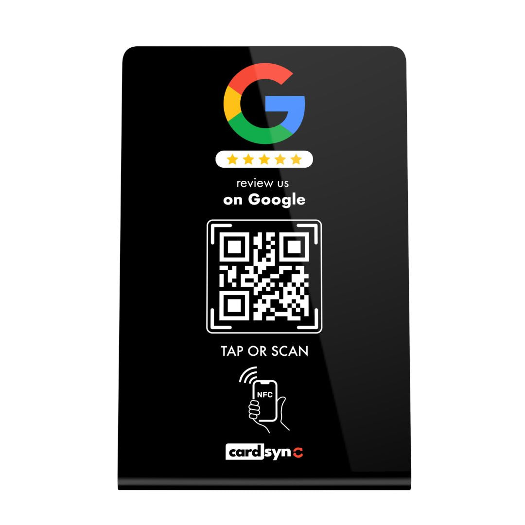 NFC Table Talkers - Get more reviews! | cardsync