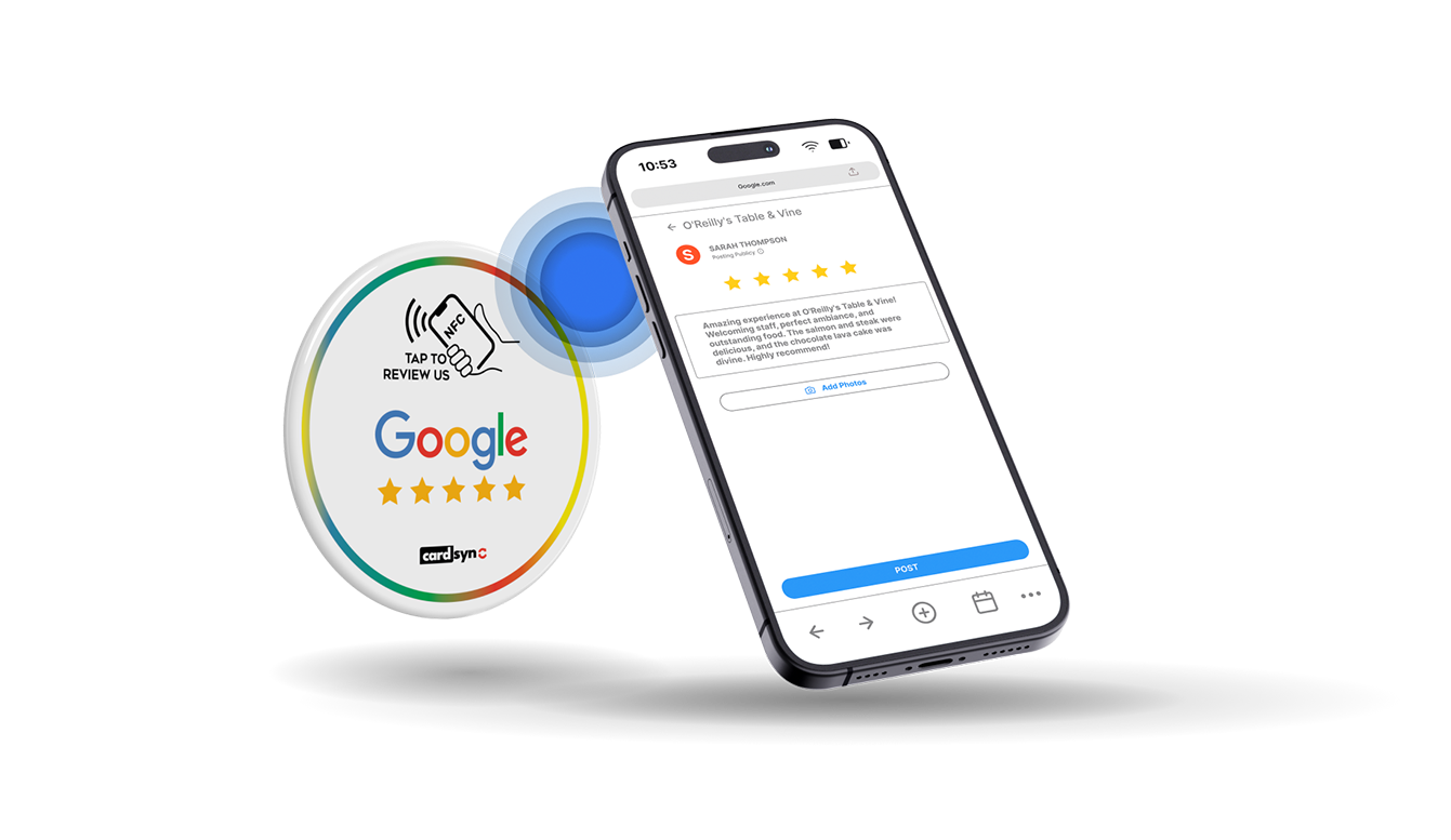 Google Review Plates - Easiest Way to Collect Reviews – cardsync